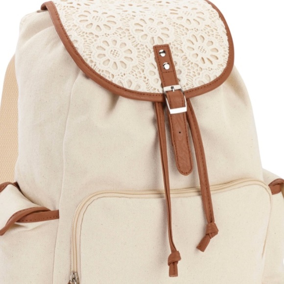 no boundaries floral backpack